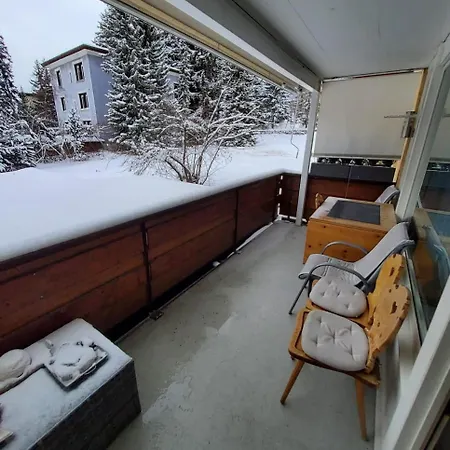 Gemuetliches 1 Schlafzimmer - Bergblick Und Ski-nah 다보스